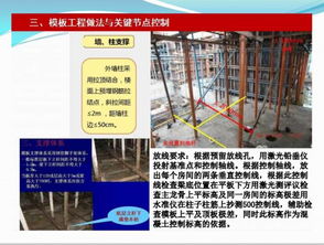 精品模板工程施工技術制作安裝要點解析（附配模圖）